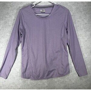 Ridgecut Women's Long Sleeve Wicking T-Shirt Lavender Size XS Base layer hiking